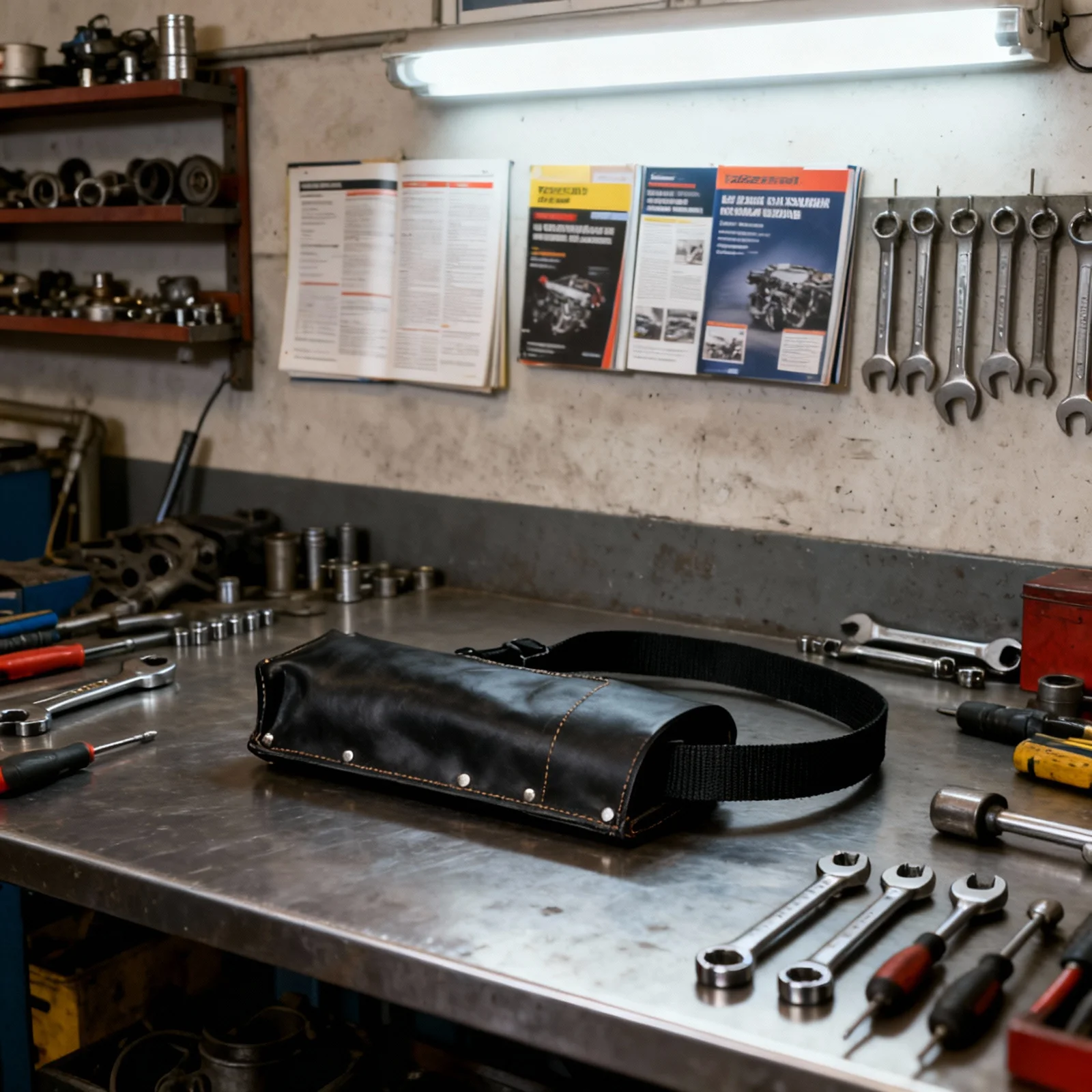 

1pc Anti-Scalding Welding Rod Bag Thickened Two-Layer Cowhide Fireproof Wear-Resistant Welder Waist Tool Storage Pouch For