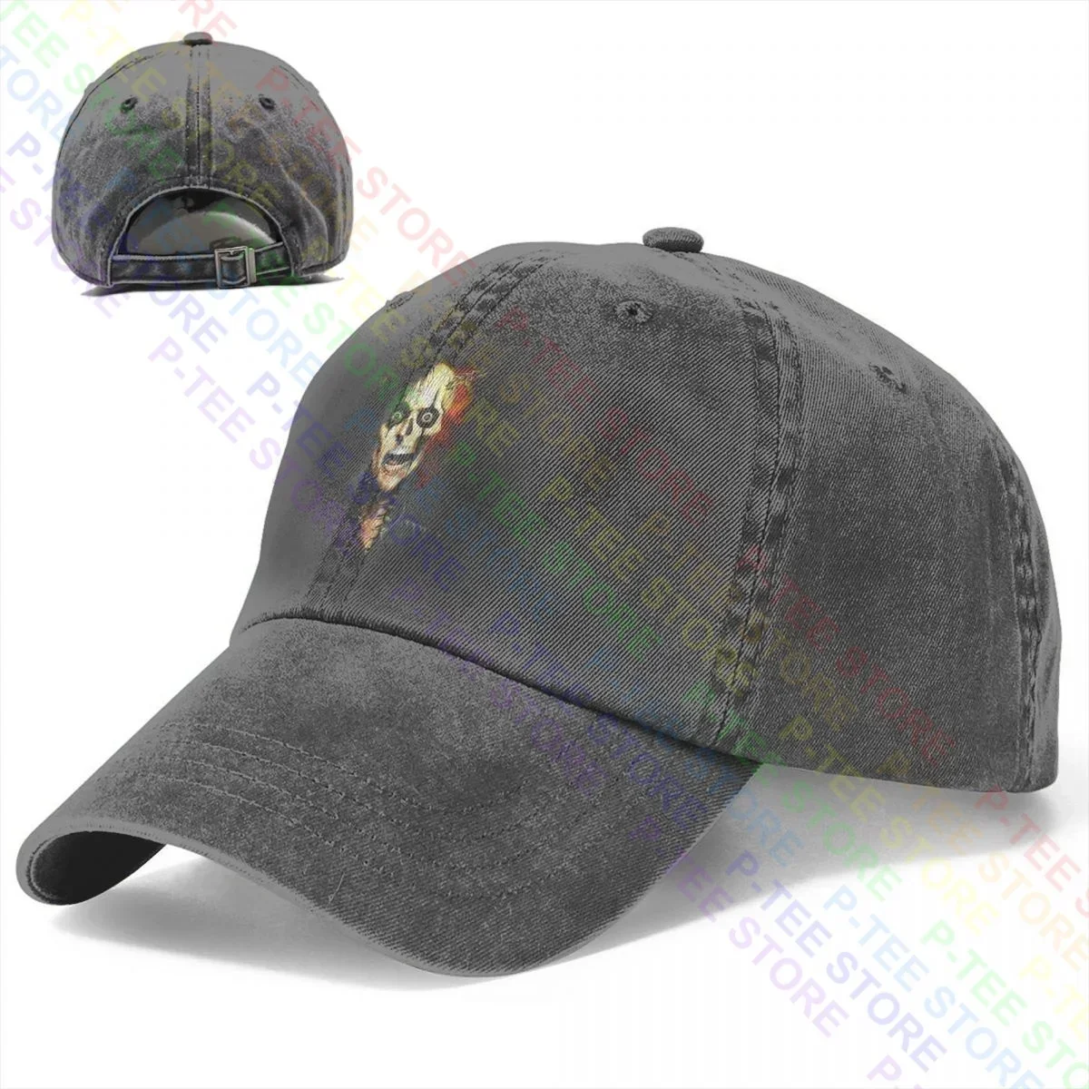 Alice Cooper Trashed Redux Heavy Glam Rock Metal Music Band Washed Denim Baseball Cap Trucker Hats Retro