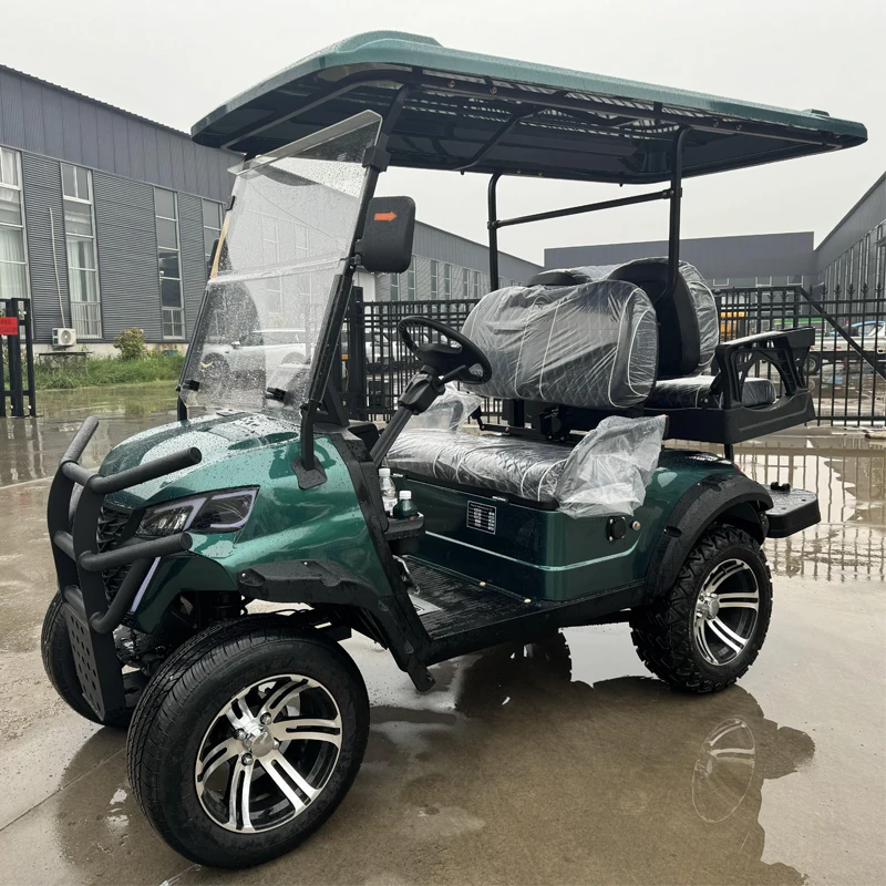 Cheapest 4 6Seater Gasoline Petrol Golf Buggy Vehicles Trolley Power Glide Golf Buggy 48V Electric Lithium Battery Golf Cart