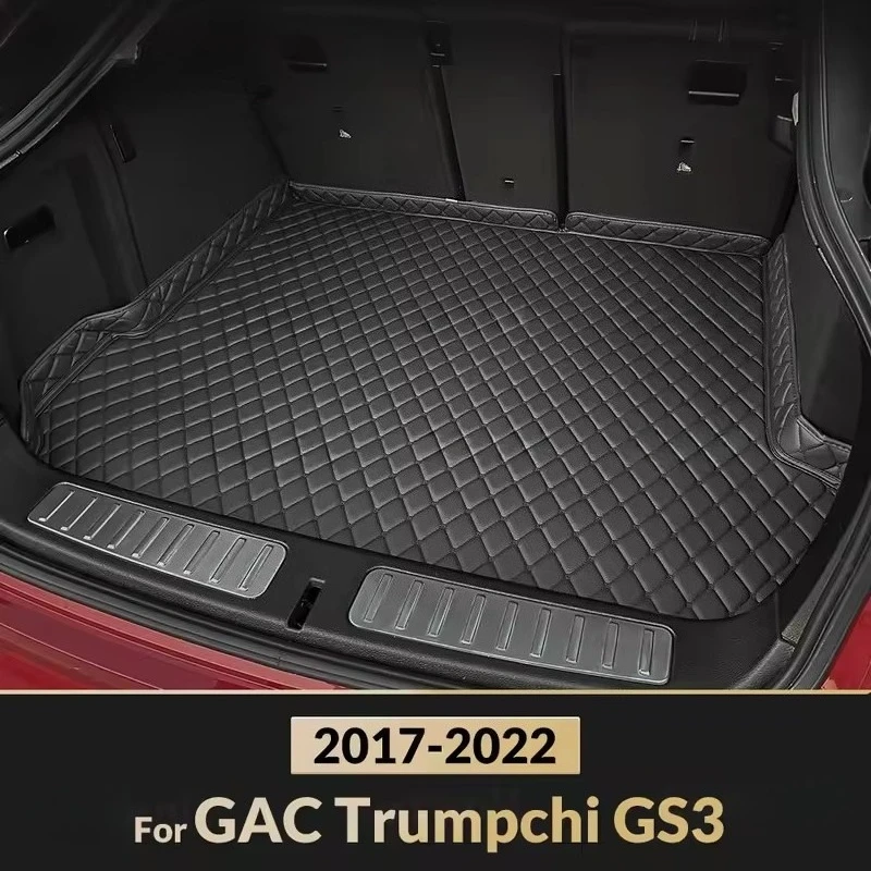 

Car Trunk Mat For GAC Trumpchi GS3 2017 2018 2019 2020 2021 2022 Custom Car Accessories Auto Interior Decoration