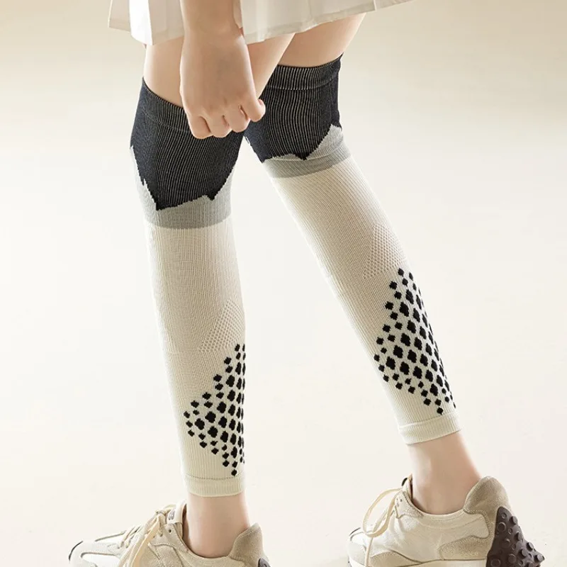 Professional Knee Pads Muscle Energy Pressure Leggings Fitness Sports Running Skipping Rope Compression Socks for Men Women