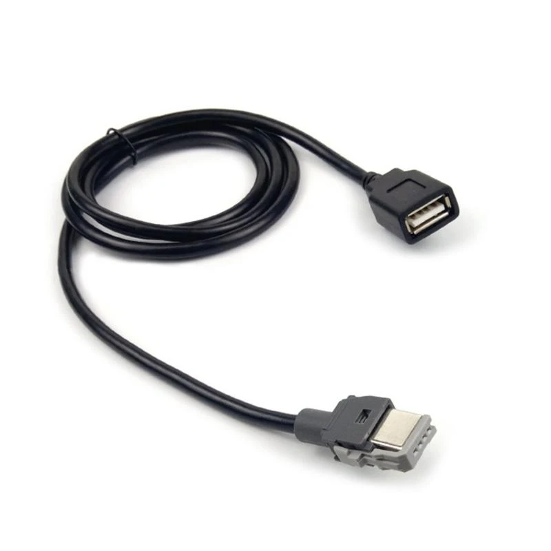 Car Stereo 4 Pin USB Cable Wire Connector Adapter For 408 C5 C Quatre B50 RD9