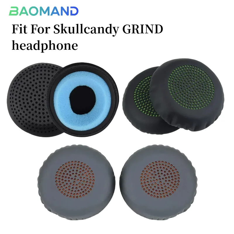 

Replacement Ear Pads Cushions for Skullcandy GRIND Headphone Soft Memory Foam Pads/Earpads