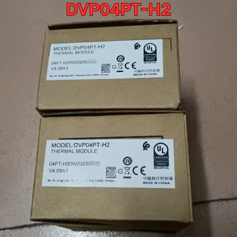 

New PLC temperature module DVP04PT-H2