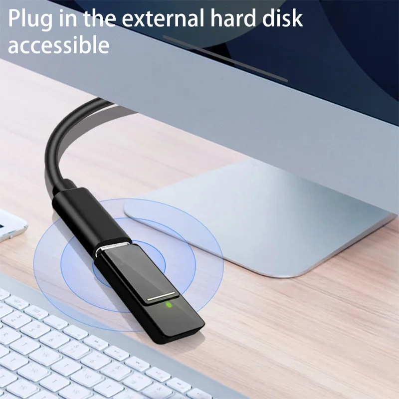 Type-c Extension Cable Fast Charging USB Male To Type C Female Extension Data Transfer Audio Connector for Laptop Mobile Phone