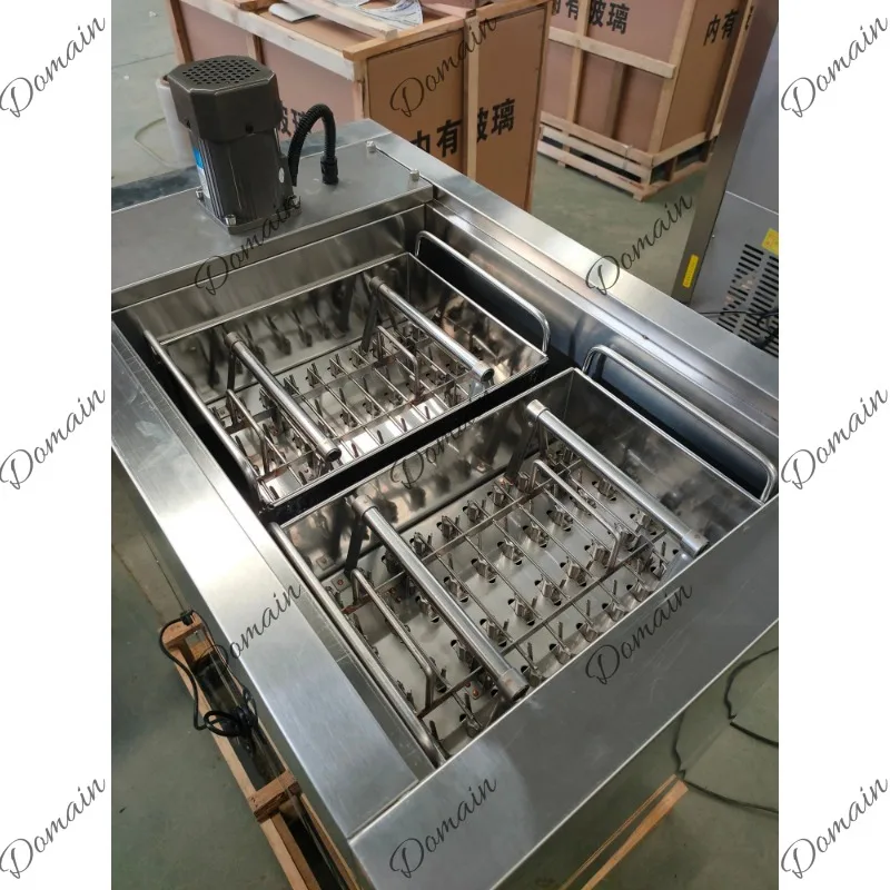 Popsicle machine commercial automatic Internet celebrity ice cream machine manual single and double mode popsicle machine fruit