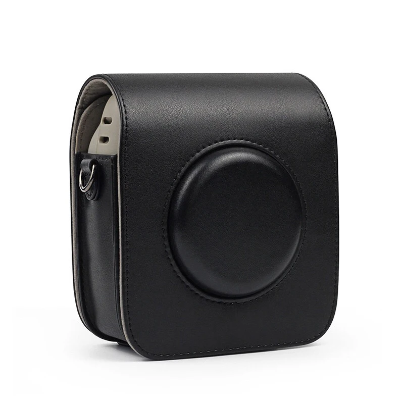 ل فوجي فيلم Instax مربع SQ20 SQ10 حافظة كاميرا حافظة بولي Leather جلدية خمر حزام الكتف الحقيبة المحمولة غطاء للحماية الكاميرا