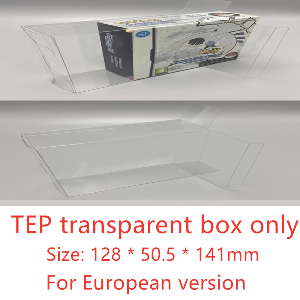 Collection Display Box For NDS/Nintendo DS Game Storage Transparent Boxes TEP Shell Clear Collect Case