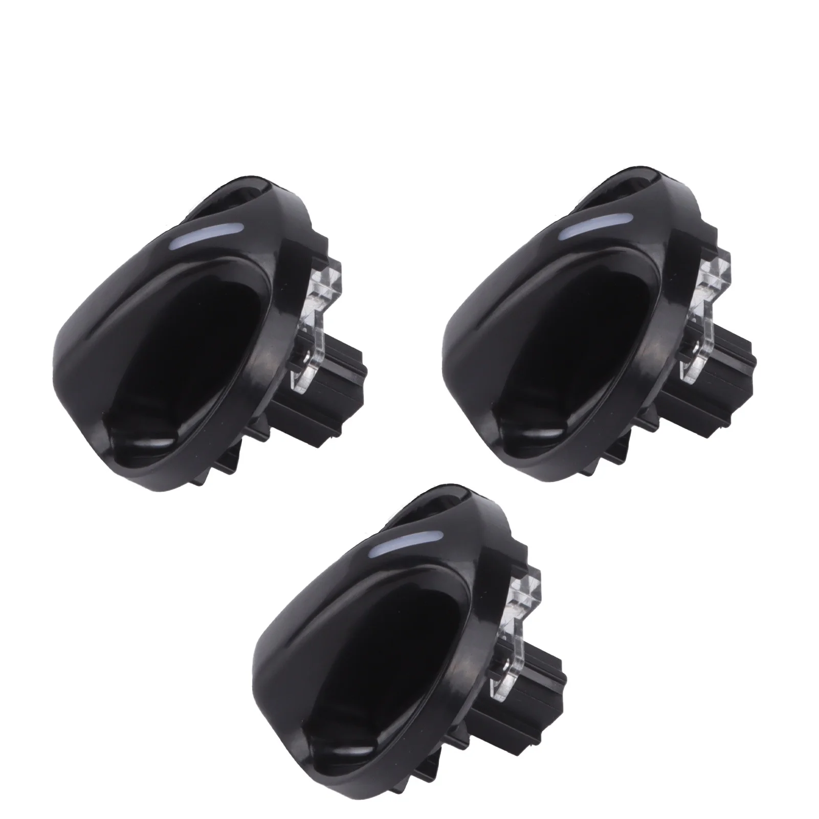 3pcs A/C Heater Knob Set 559050C010 Car Modification Replacement for Tundra 2000‑2006