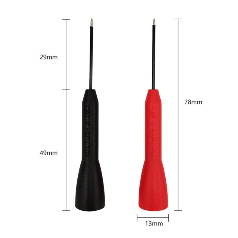 Sonde con punta per auto Strumenti diagnostici Puntali per test multimetro Sonde con punta estensione Dropship