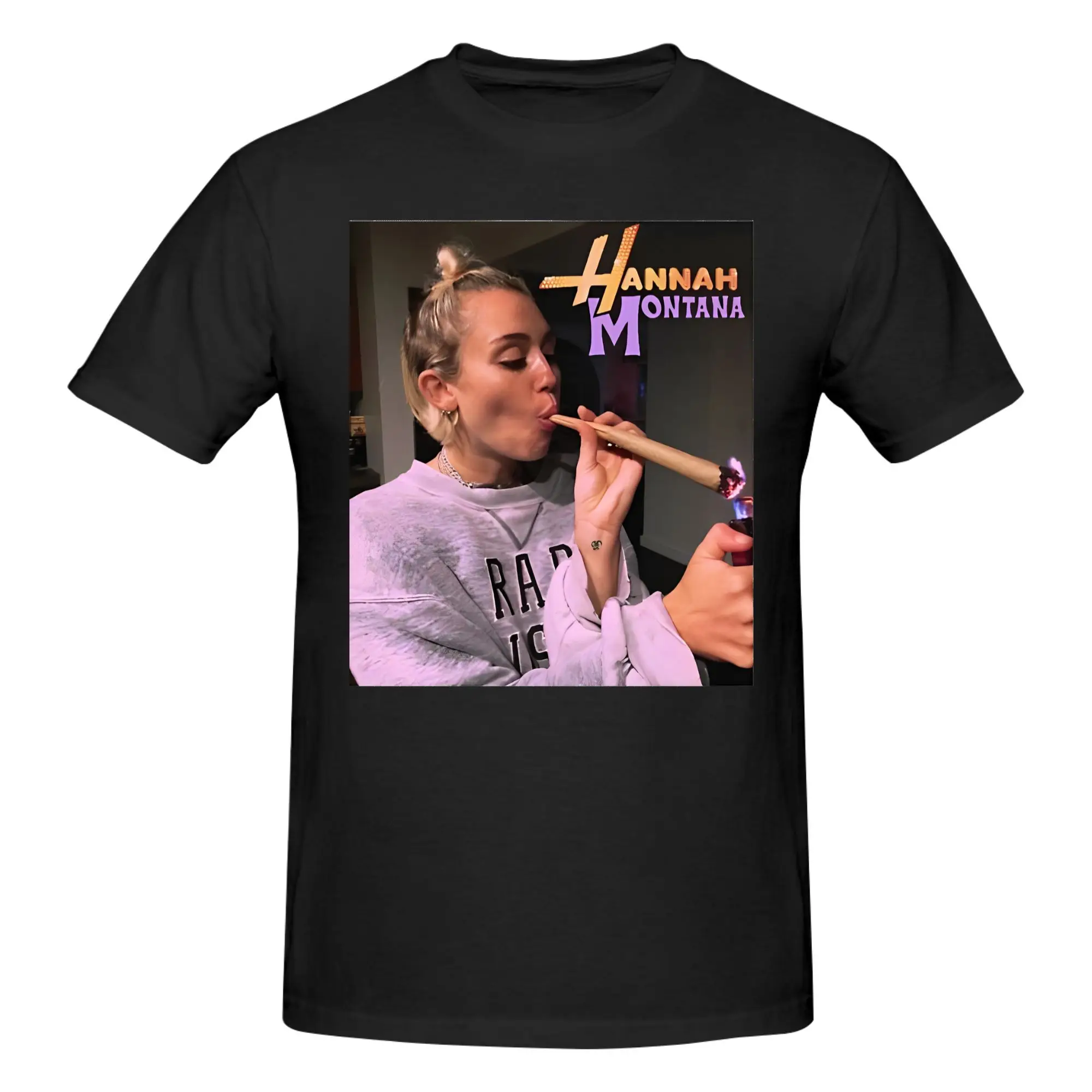 Ethan Peters Hannah Montana Tee Shirt for Men Women Gift Idea T Shirts Rap Hip Hop 100% Cotton Clothes ZM021