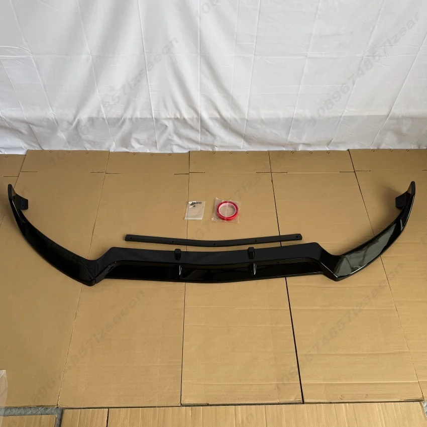 

3PCS Front Bumper Lip Spoiler Diffuser For Mercedes Benz C Class W205 C180 C200 C260 C300 2015-2018 Splitter Body Kit Tuning