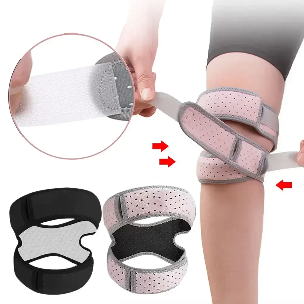 

Patellar Strap for Daily Exercise Running Sports Protective Gear Men and Women Jump Rope Fitness Exercise Knee Protection Strap