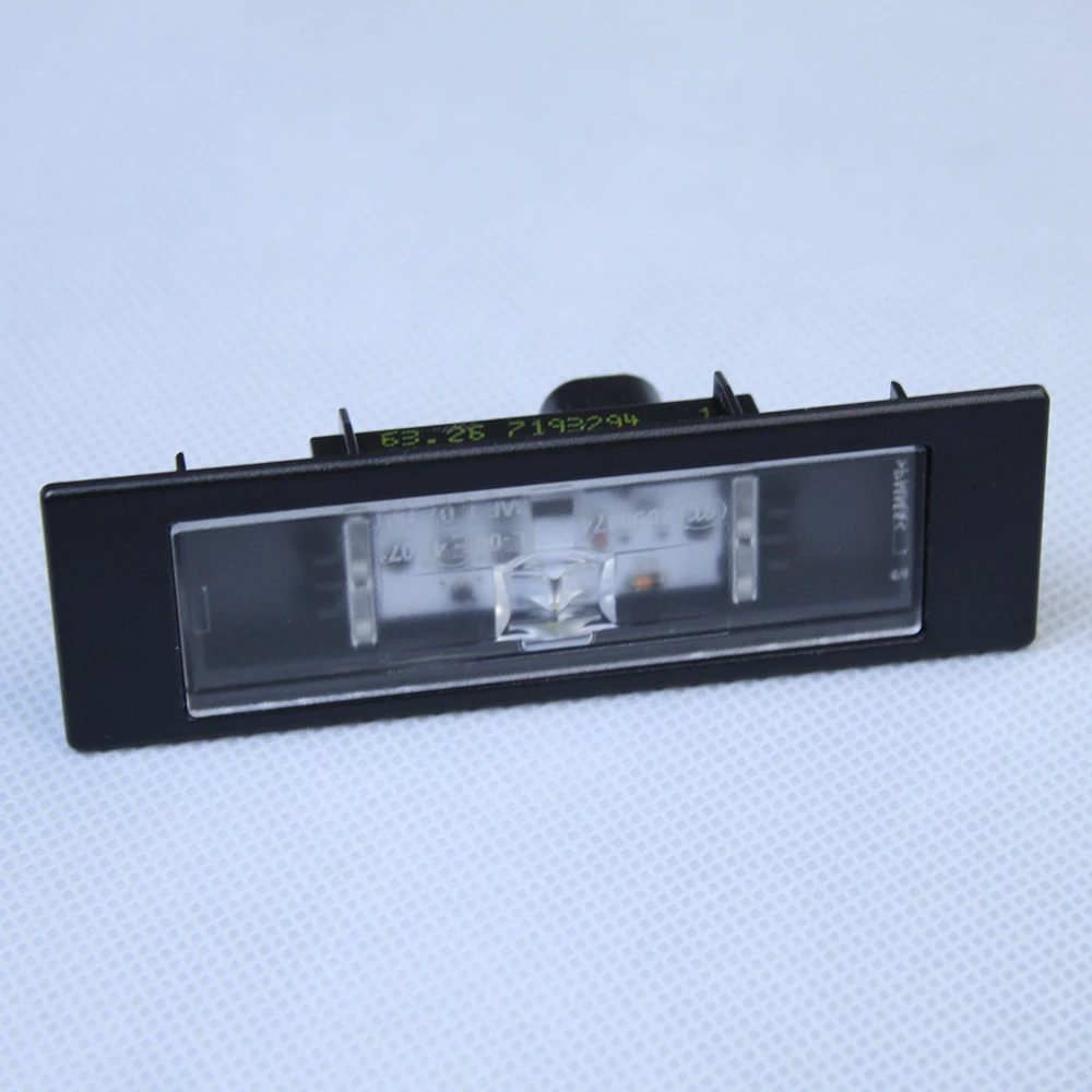 2PCS LED License Plate Light OEM 63267193294 For BMW Z4 E85 E86 E89 E81 E87 F20 F21 116I 118I 120I 130I Car Accessories