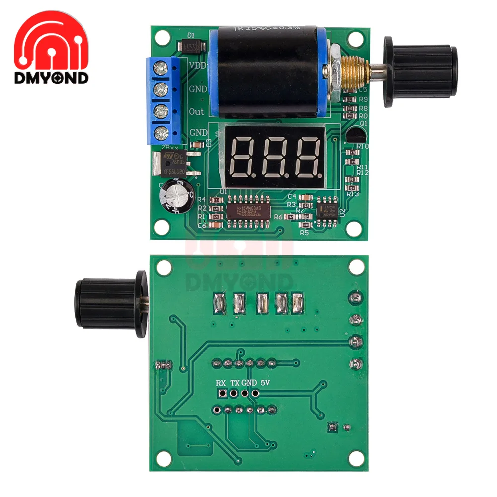 Digitale Signal Generator Modul Bord 4-20mA 3 Ziffern Display DIY Kit Einstellbare Strom Präzision Frequenz DC 12V 24V
