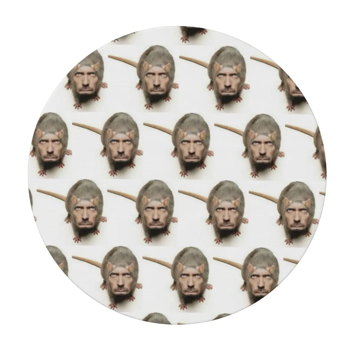 Low Quality Dr House Rat Waterproof Round Tablecloth Oilproof Table Cloth for Kitchen Events Dining Table Cover