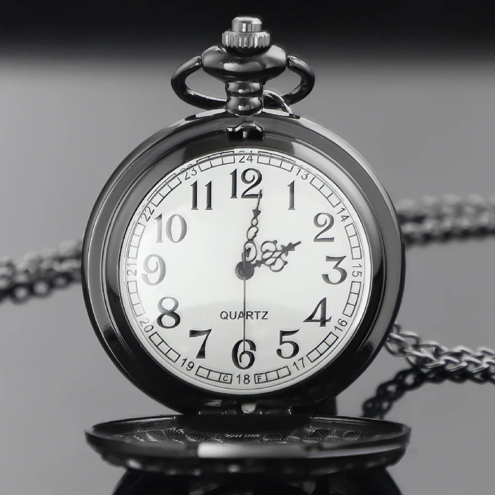 الأخطبوط الجوف ريترو خمر ساعة الجيب الكوارتز سلسلة قلادة ساعة قلادة الساعات للرجال النساء الاطفال هدايا فريدة من نوعها #3