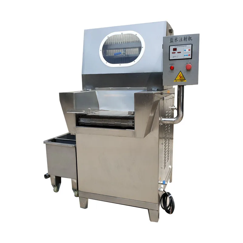 

Beef, starch brine, injection machine, meat products, marinating machine