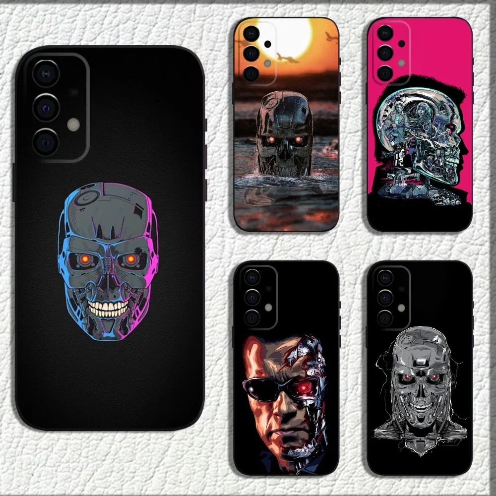 Movie The T-Terminator Phone Case For Samsung Galaxy A13,A21s,A22,A31,A32,A52,A53,A71,A80,A91 Soft Black Shell