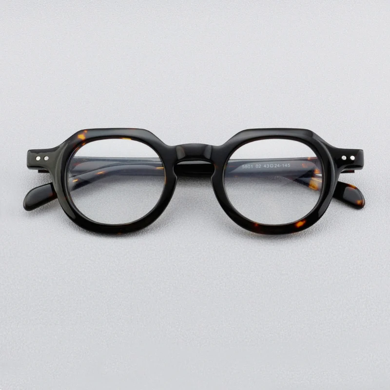 

Japanese Vintage Acetate Fiber Glasses for Men and Women High Quality eyeglasses Prescriptions for Myopia Optical Reading