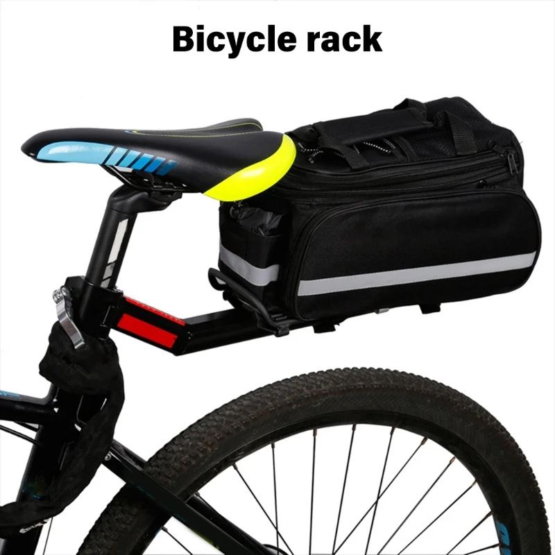 Bicycles Luggage Cargo Rear Rack Aluminum Alloy Bicycles Rear Shelf Rear Bag Holder Stand Support with Mounting Tool