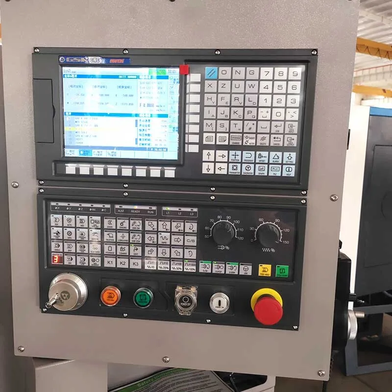 Automatic 3 Axis Hine Ck6166x3000 Cnc Lathes For Metal With Easy-To-Use Flat Lathe