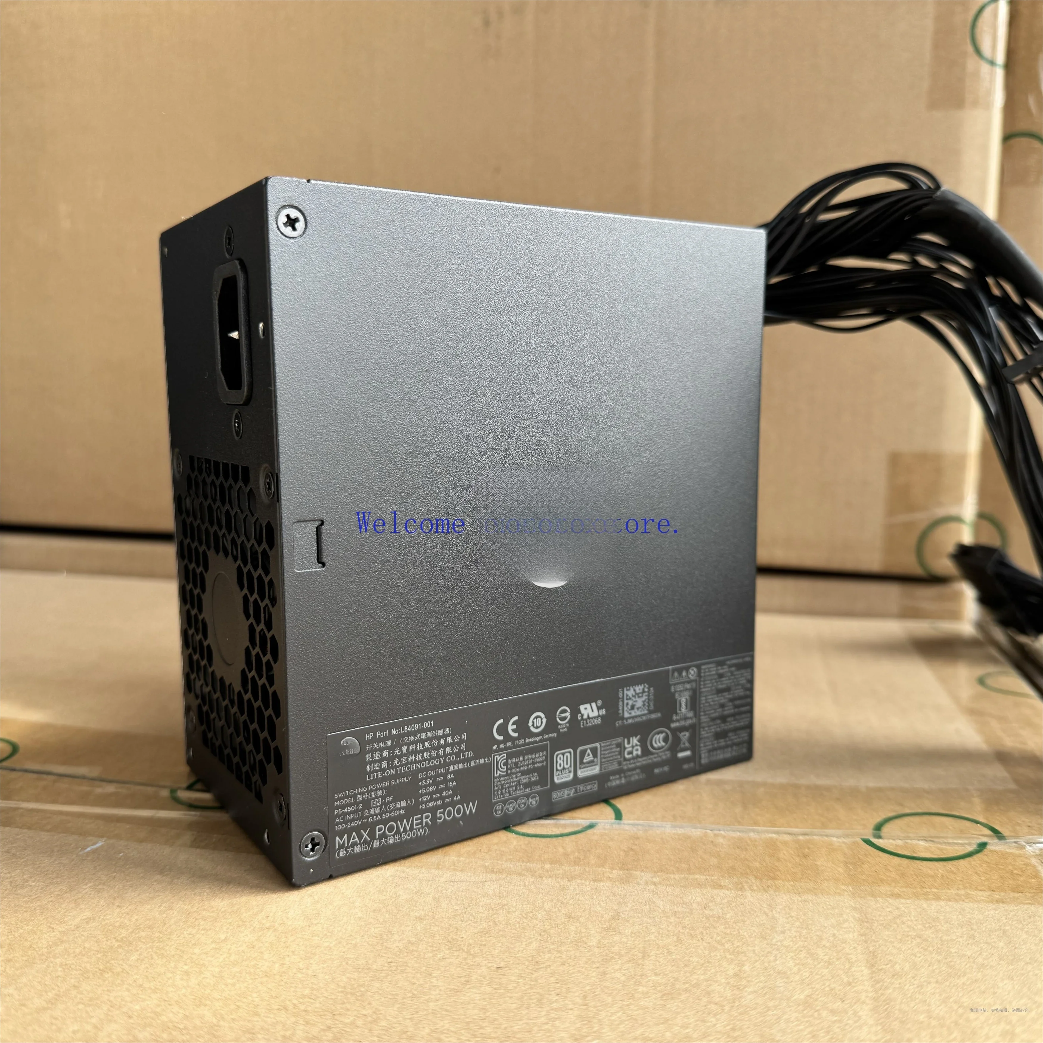 For HP PS-4501-2 HC PF 500W Desktop Power Supply L84091-001 Lite-On OEM