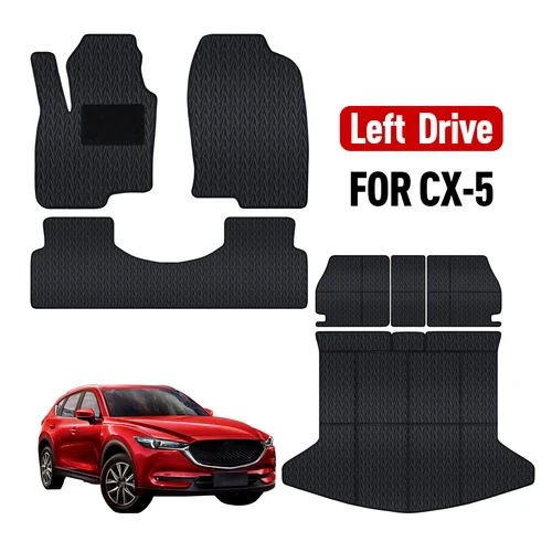 Alfombrillas de coche personalizadas para Mazda CX5 CX 5 CX-5 2017 2018 2019 2020 2021 2023, piezas de accesorios protectores antideslizantes impermeables