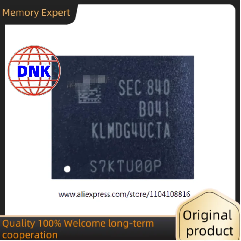 KLMDG4UCTA-B041 New original EMMC 5.1 version BGA153 ball 128G memory chip IC