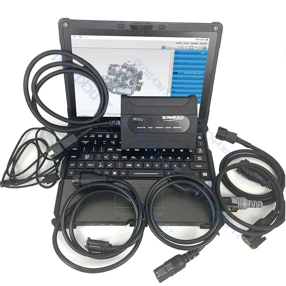 

Сверхмощный грузовик для OEM DOOSAN DMS-5 uVIM Программа колесного погрузчика DDT SCR DPF Экскаватор DOOSAN Getac V100 Инструмент диагностики ноутбука