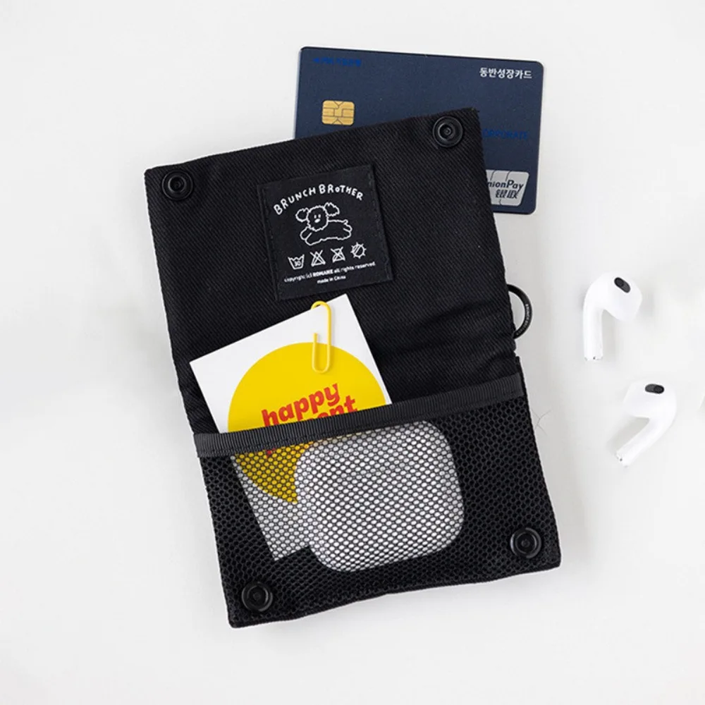 ใหม่โพลีเอสเตอร์การ์ตูนพับกระเป๋าสตางค์ Multi-Function น่ารักสไตล์กระเป๋าสตางค์แบบพกพารูปแบบแมวเหรียญ