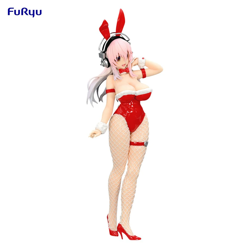

In Stock Original FuRyu BiCute Bunnies SoniComi (Super Sonico) Sonico Anime Figure Action Figure Collection Garage Kit Model