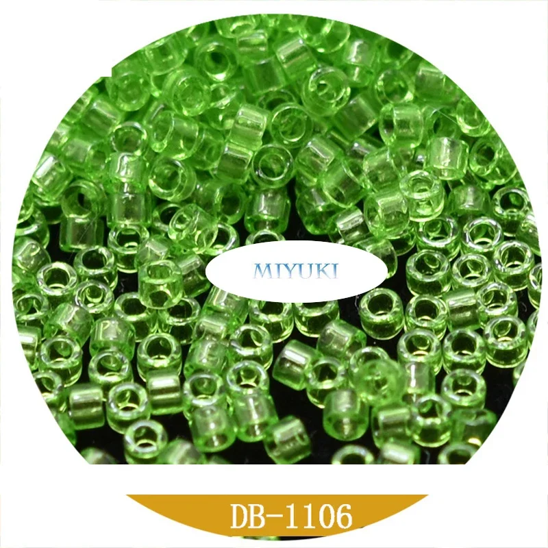 Japanese Delica Beads Miyuki Imported Rice Beads Transparent Series Glass Beads Ornament