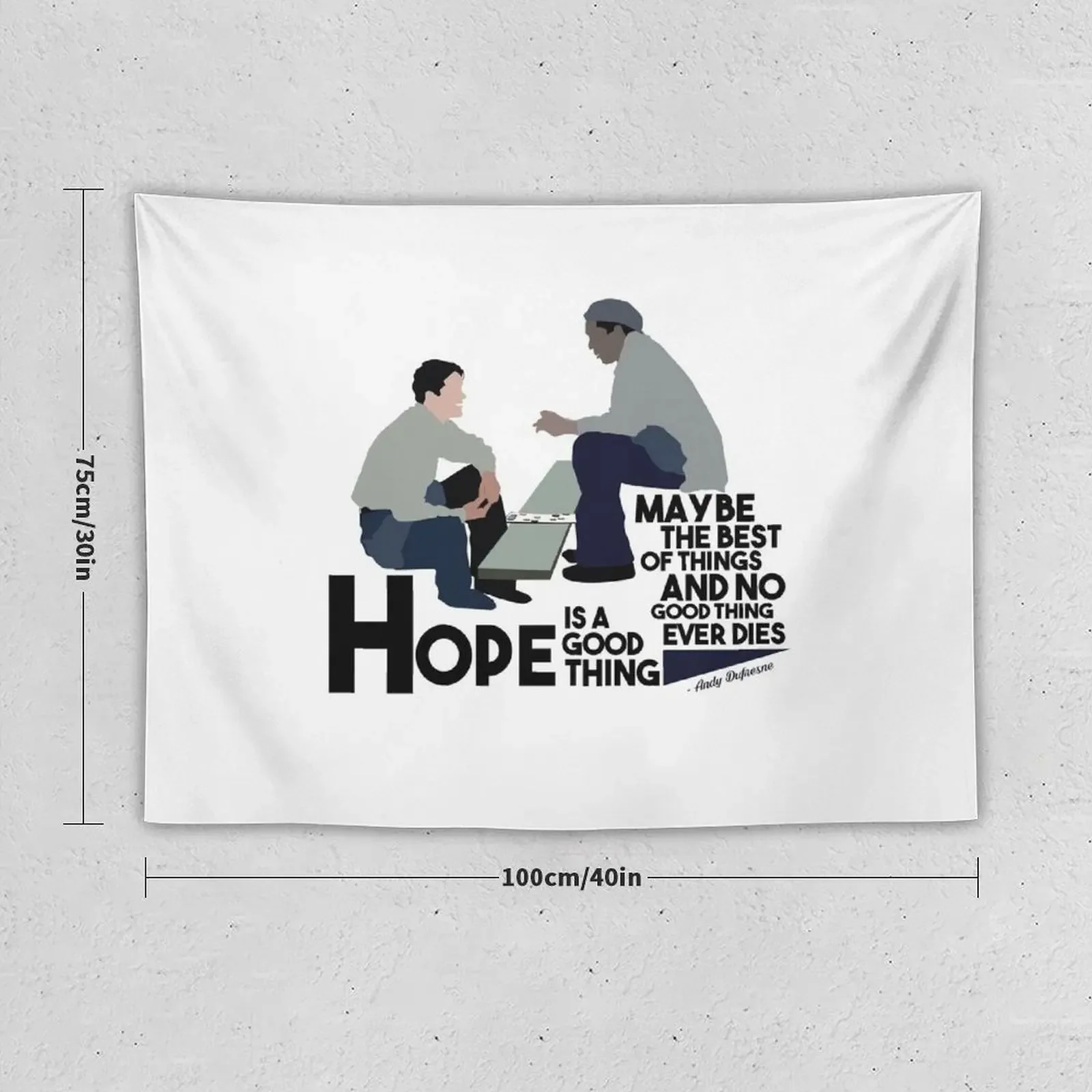 Shawshank Redemption Tapestry Room Design Wall Deco Tapestry