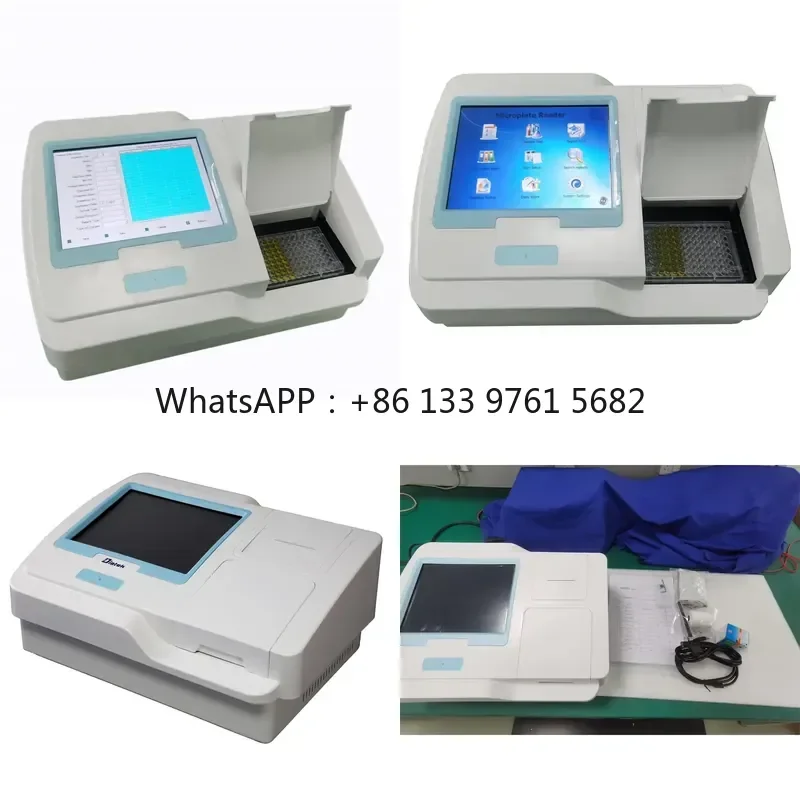 WSQ Lab & Medical Equipment Cheap Shipping 48/96 Well Elisa Analyzer Windows System Microplate Reader for Whole Sales