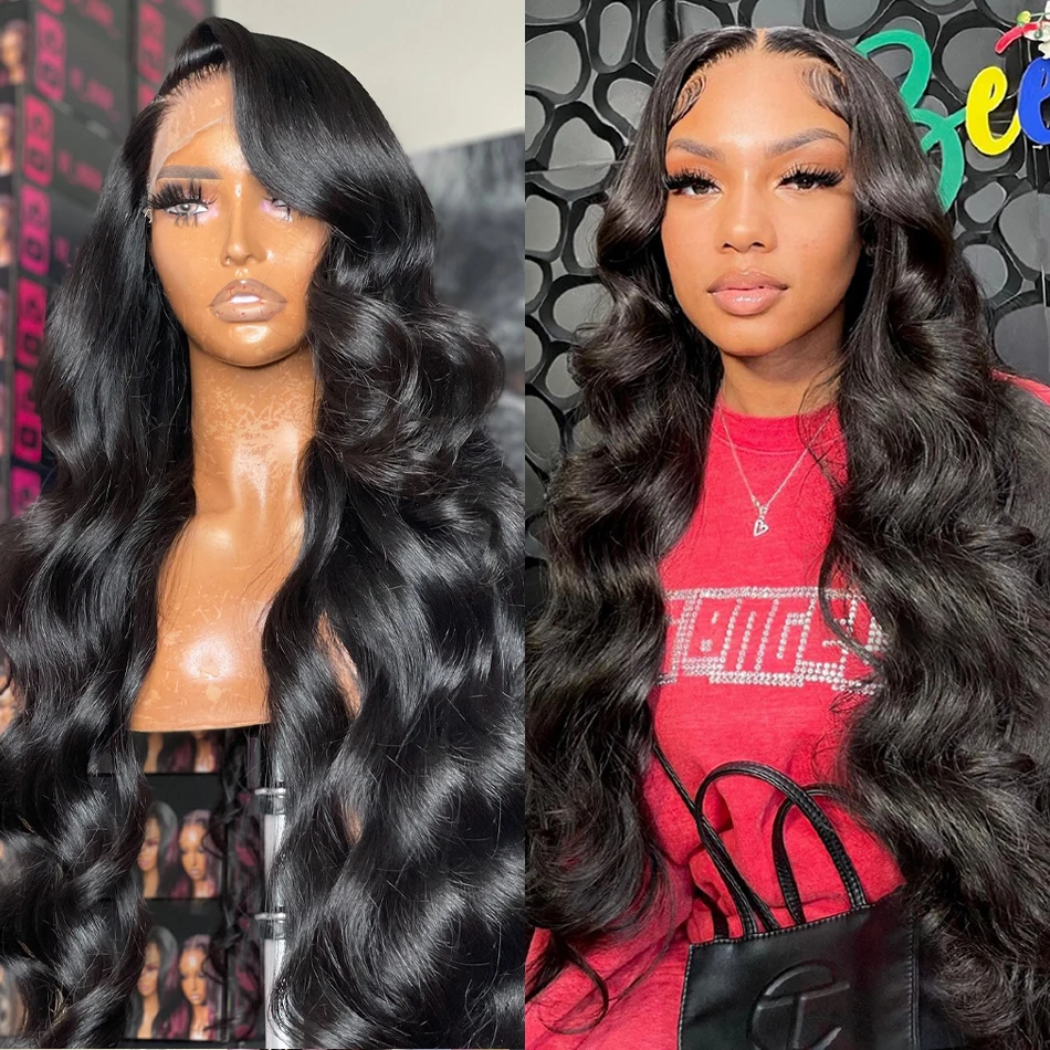 Transparent Lace Wig 13X6 Human Hair Body Wave 13X4 Lace Frontal Wig 180 Density Wig Pre Plucked Brazilian Wig On Sale For Women