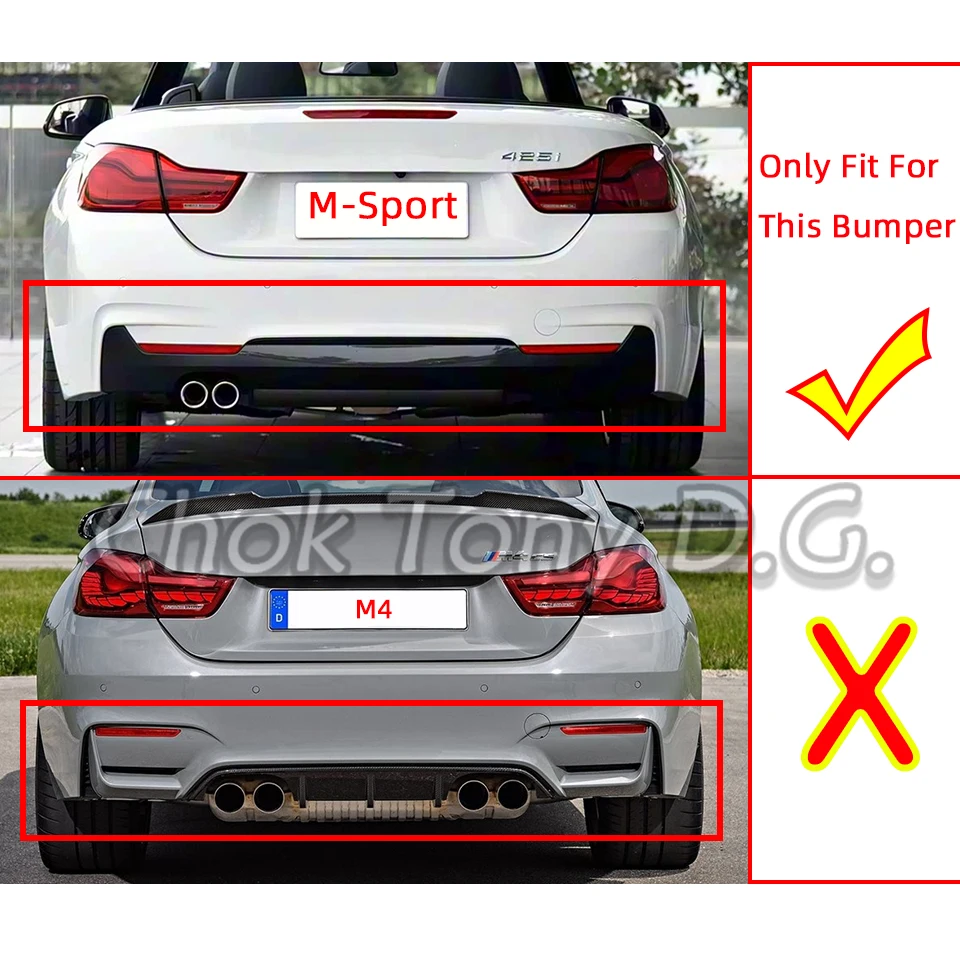 Car Rear Bumper Towing Hook Cover Shell Cap For Bmw 4 F32 F33 F36 M-Sport 2013 2014 2015 2016 2017 2018 Painted Lid 51128060849