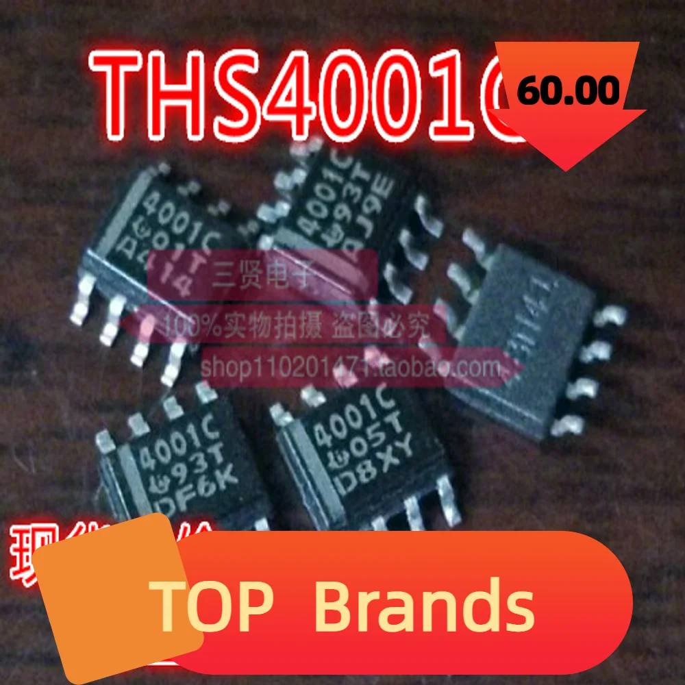 الأصلي THS4001CDR SOP-8 4001C IC شرائح ، جديد ، 10 قطعة