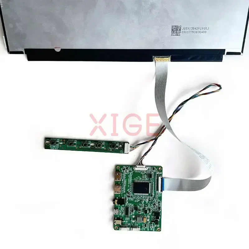 LCD Drive Controller Board Fit LP140WH8 NT140WHM LP140WH1 HB140WX1 LP140WH2 LP140WHU 30Pin EDP Monitor 1366x768 2Mini-HDMI Kit