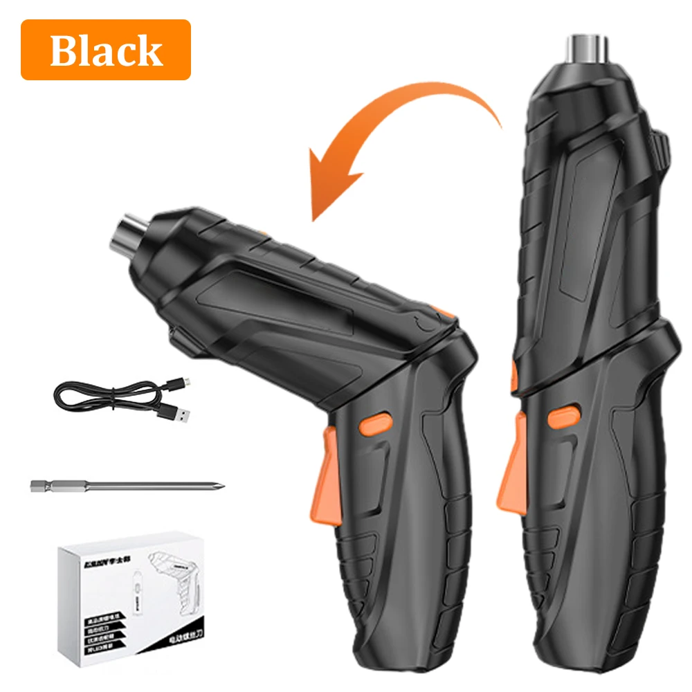 Electric Screwdriver Battery Rechargeable Cordless Screwdriver Powerful Impact Wireless Screwdriver Drill