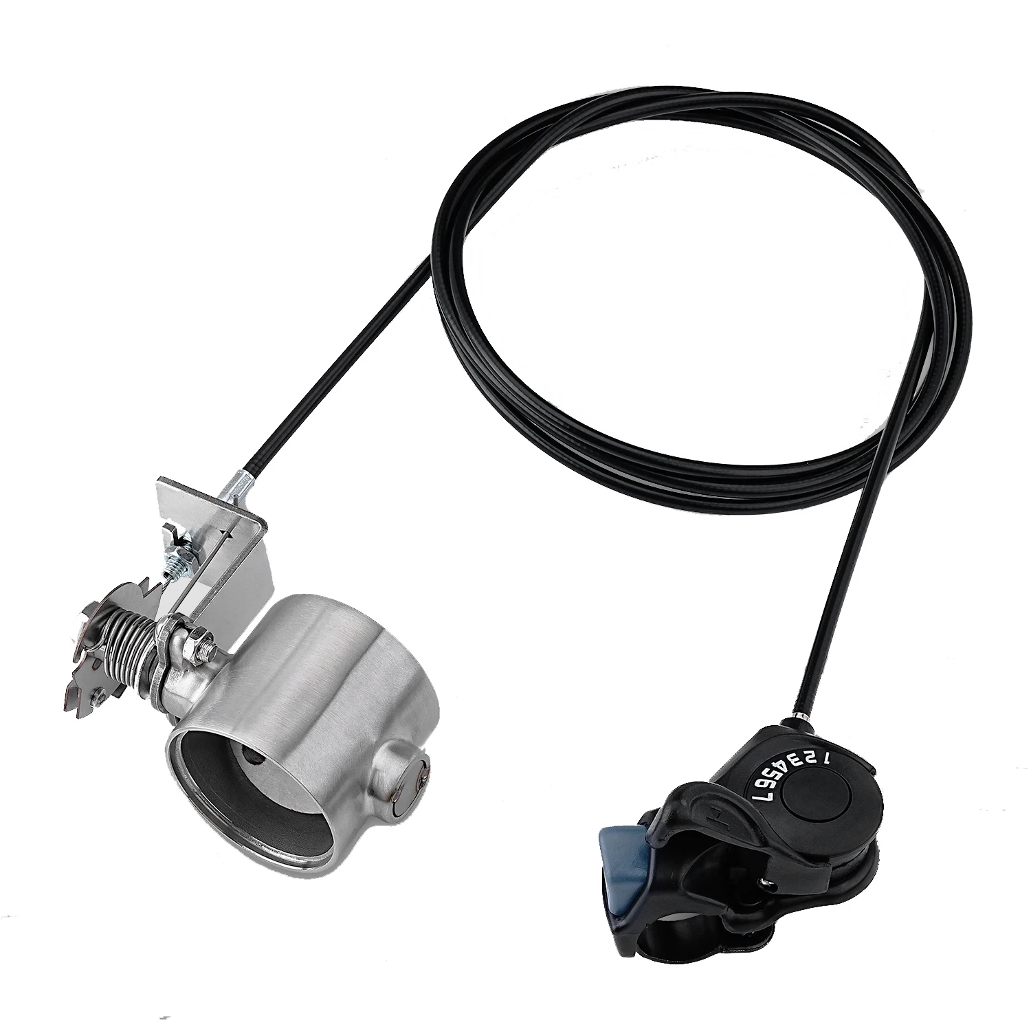 Motorcycle Exhaust Pipe System Locomotive Sound Modified with Gear adjustment switch slip on 51mm the second generation