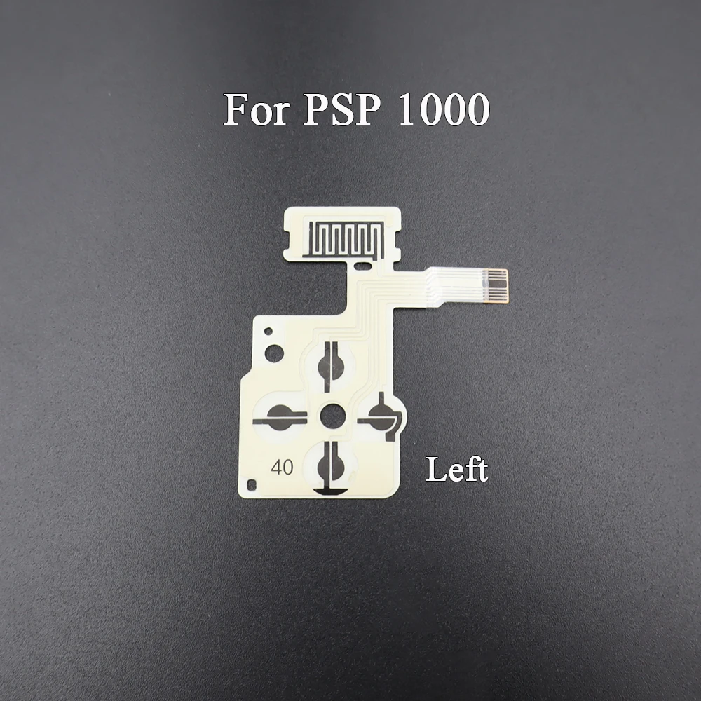 1Set For PSP 1000 Full Button Repair Kit - Conductive Rubber Pads + Left Right Volume & Shoulder Button Flex Cable - view 3