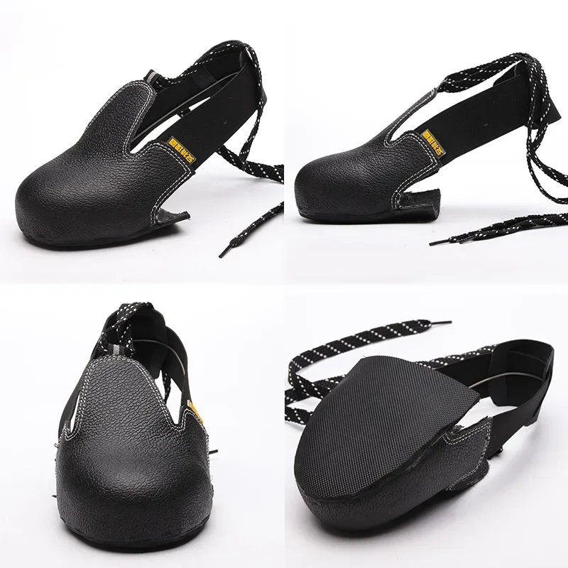 

Anti-smashing Shoe Cover Visitor Shoe Cover Visit Labor Protection Safety Steel Bag Head Shoe Head Protection Cowhide