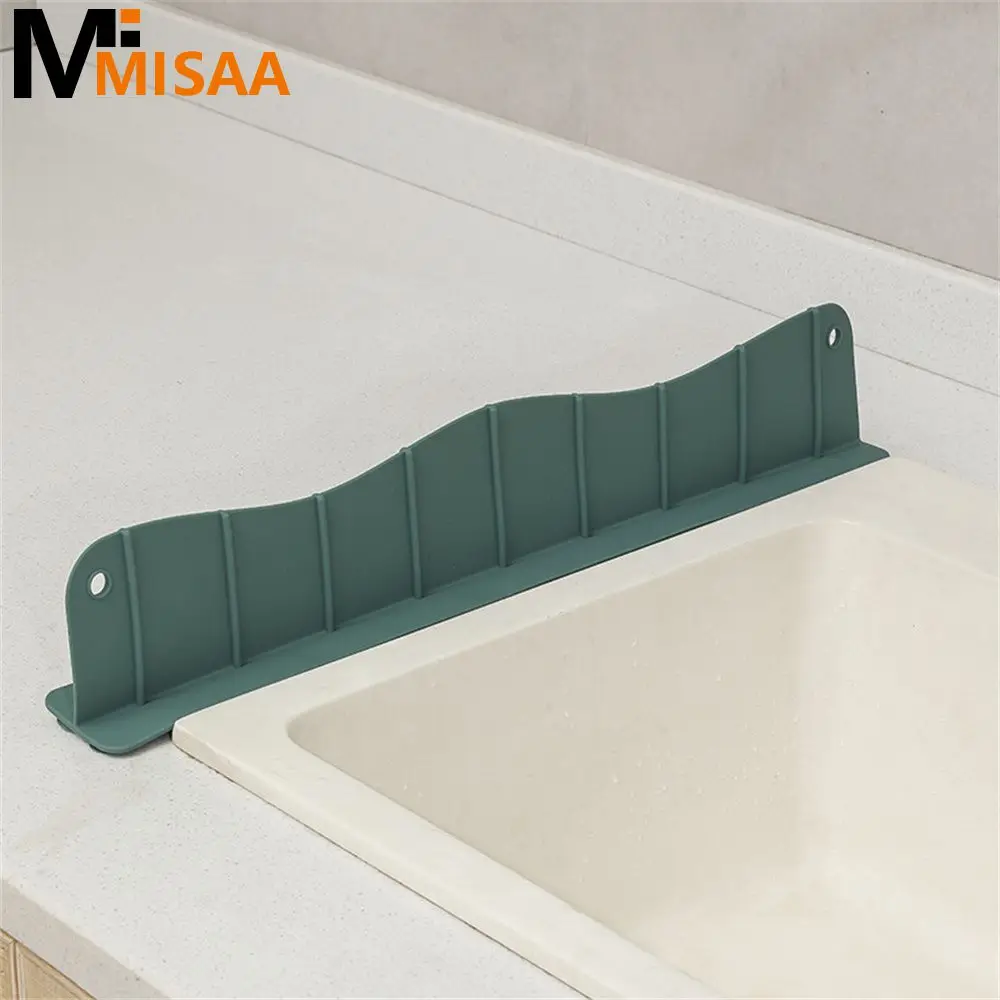 Water Baffles Waterproof And Splash-proof Heightening Silica Gel Kitchen Periphereies Water Blocking Board Soft Silicone