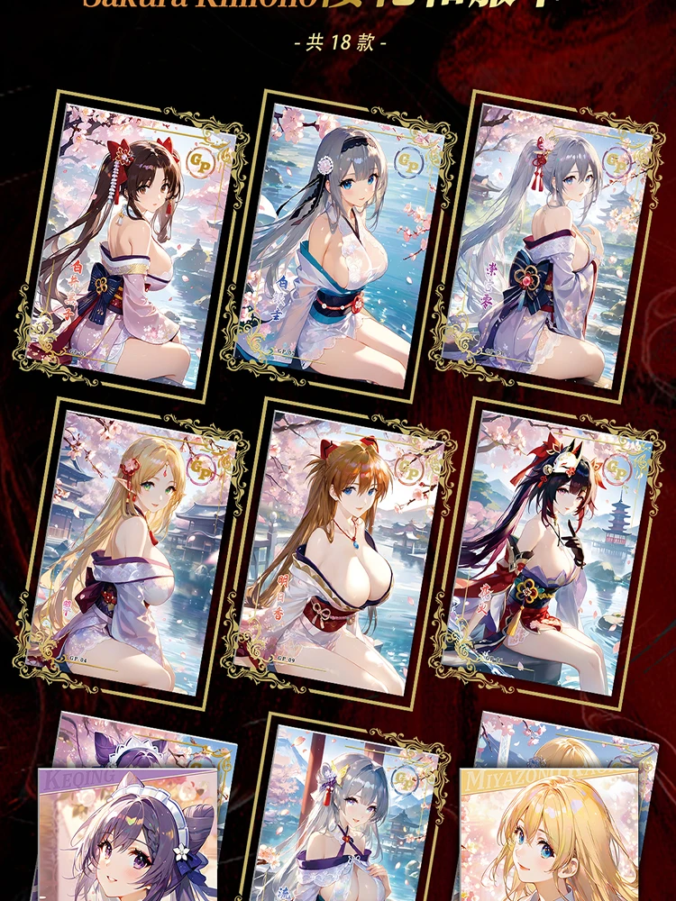 2025 Newest Secretly Fascinated Goddess Story Collection Cards Swimsuit Bikini Feast Doujin Toys And Hobby Gift