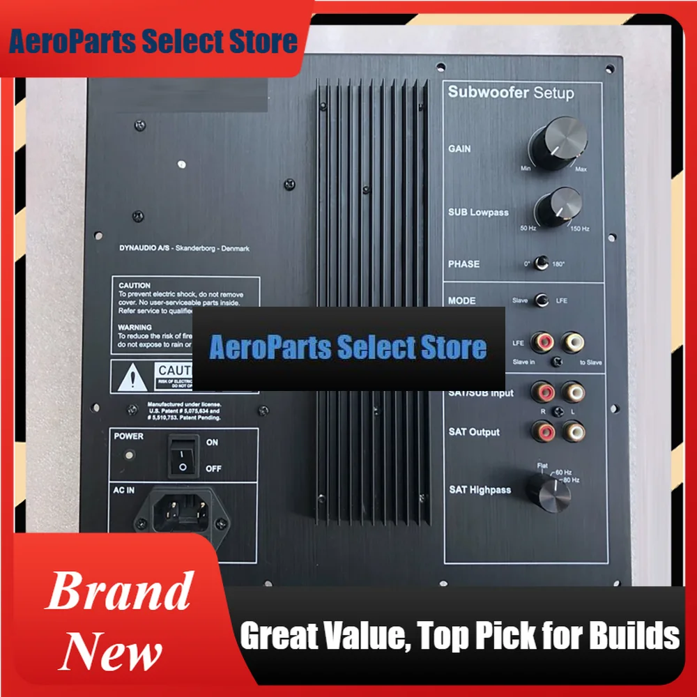 AeroParts150S Subwoofer Amplifier Board Module 500W 25.5*25.5cm