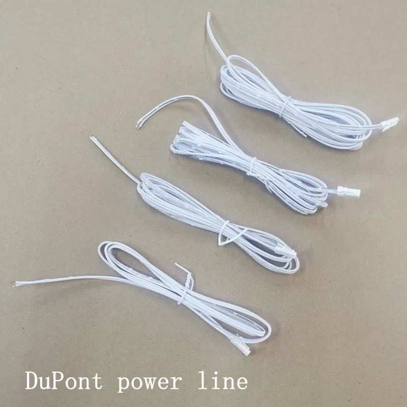 5pcs 10pcs 22AWG Led Lamp 1m 2M 3m Dupont Line Male Connection Extension Lead Wire Cable for Cabinet Wardrobe Flat Cable，Dupont