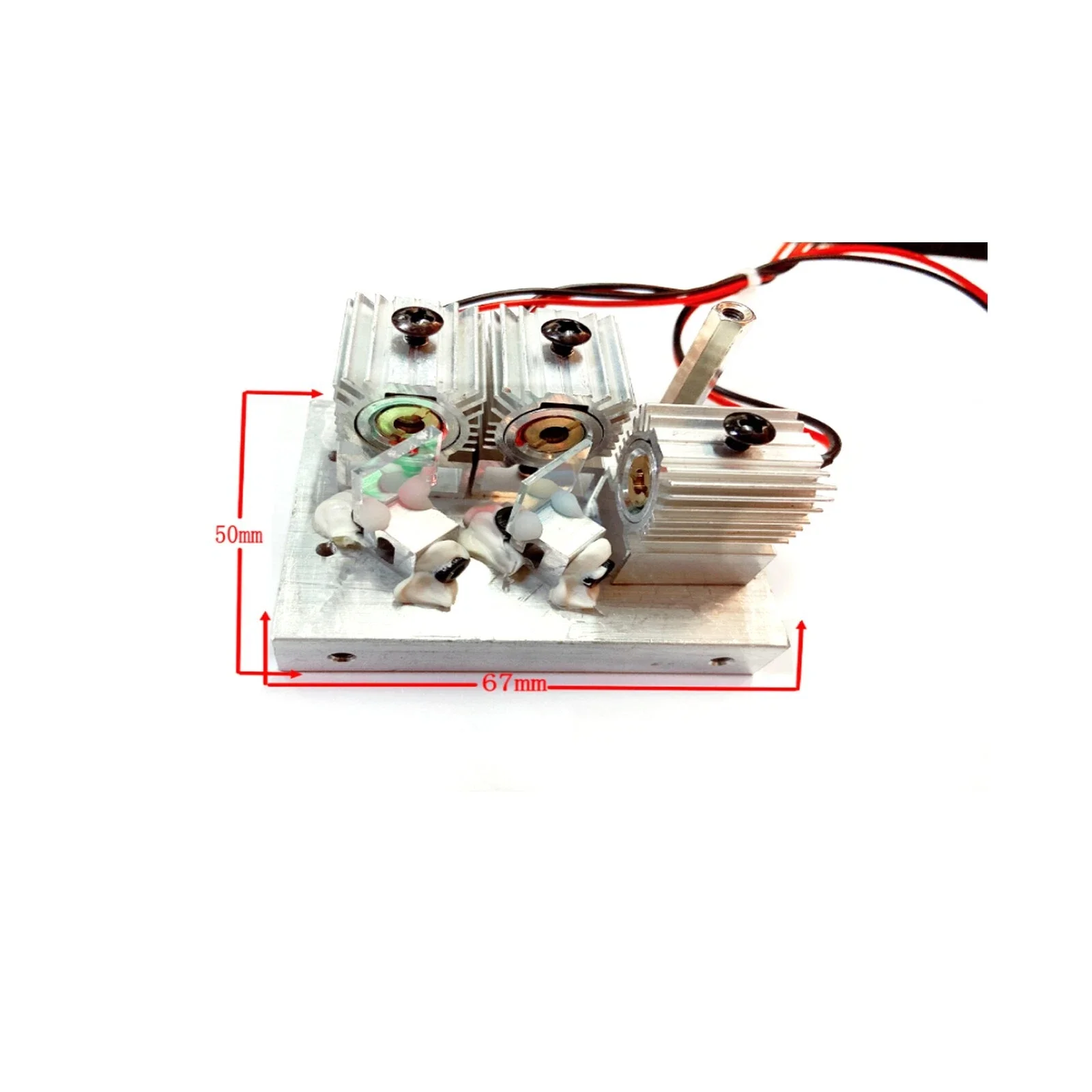 RGB 3W Full-Color Laser Stage Laser Animation Laser White Light TTL Control