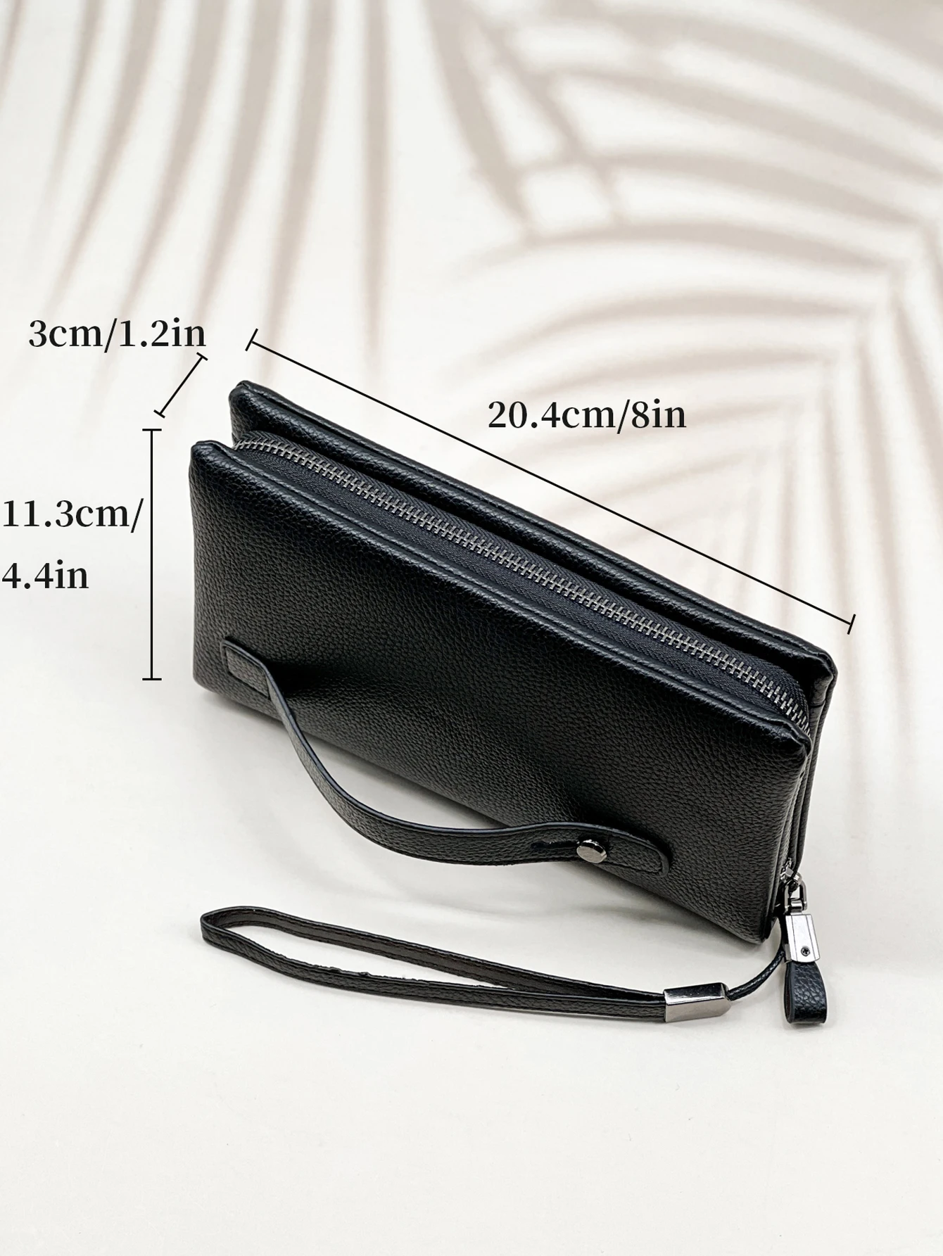 fashion clutch bag casual business soft paragraph large capacity hand bag