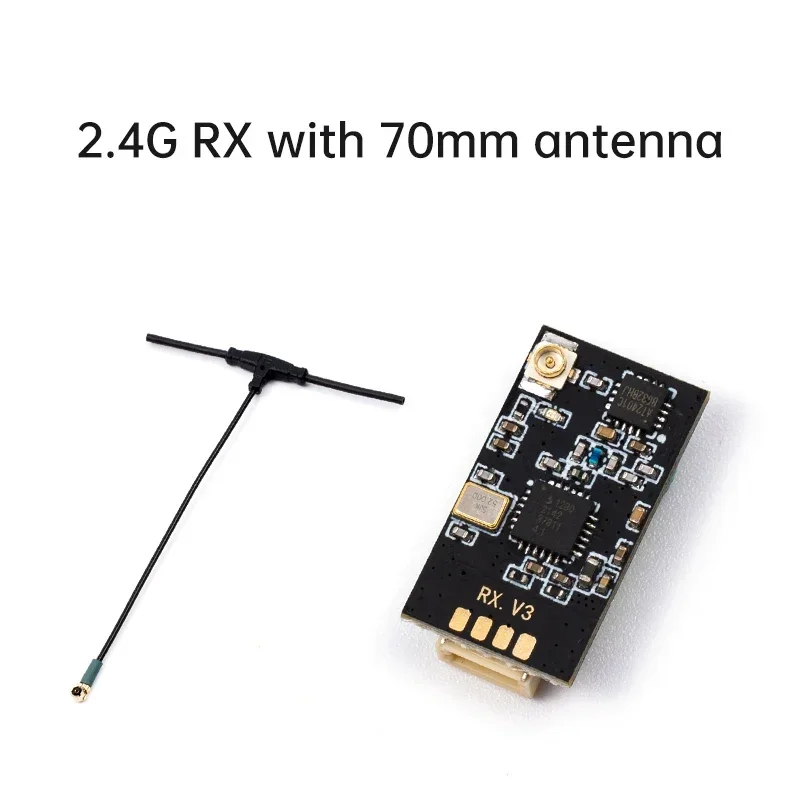 IFlight ELRS 915MHz / ELRS 2.4G Receiver / TX Module W/ 70mm / 40mm Antenna / Dual-Band Antenna / Stick for RC FPV Racing Drone